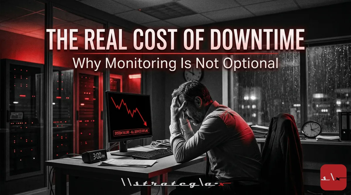 The Real Cost of Downtime: Why Monitoring Is Not Optional