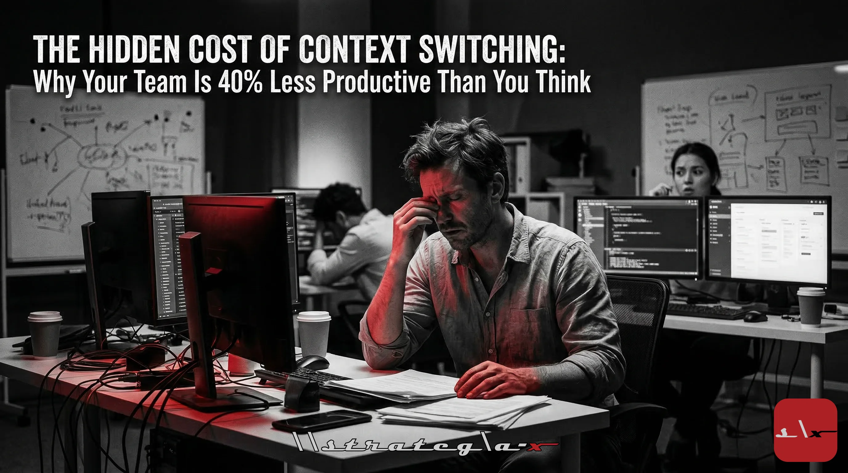 The Hidden Cost of Context Switching: Why Your Team Is 40% Less Productive Than You Think