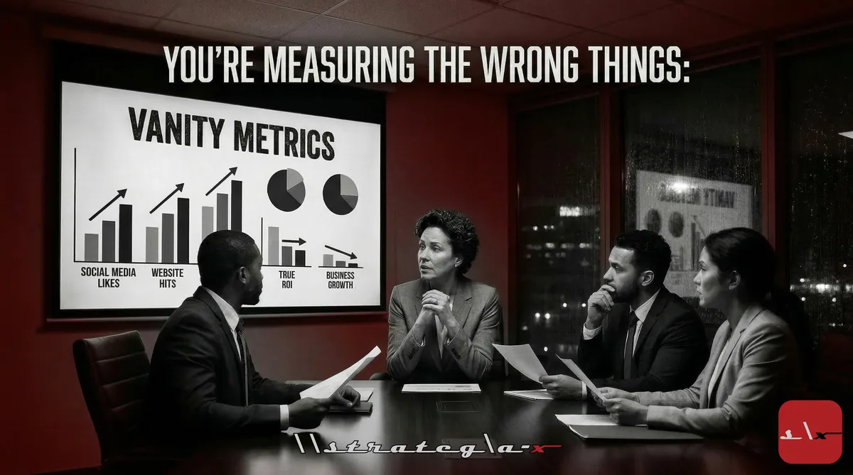 You're Measuring the Wrong Things: The Vanity Metrics That Are Blinding Your Leadership Team