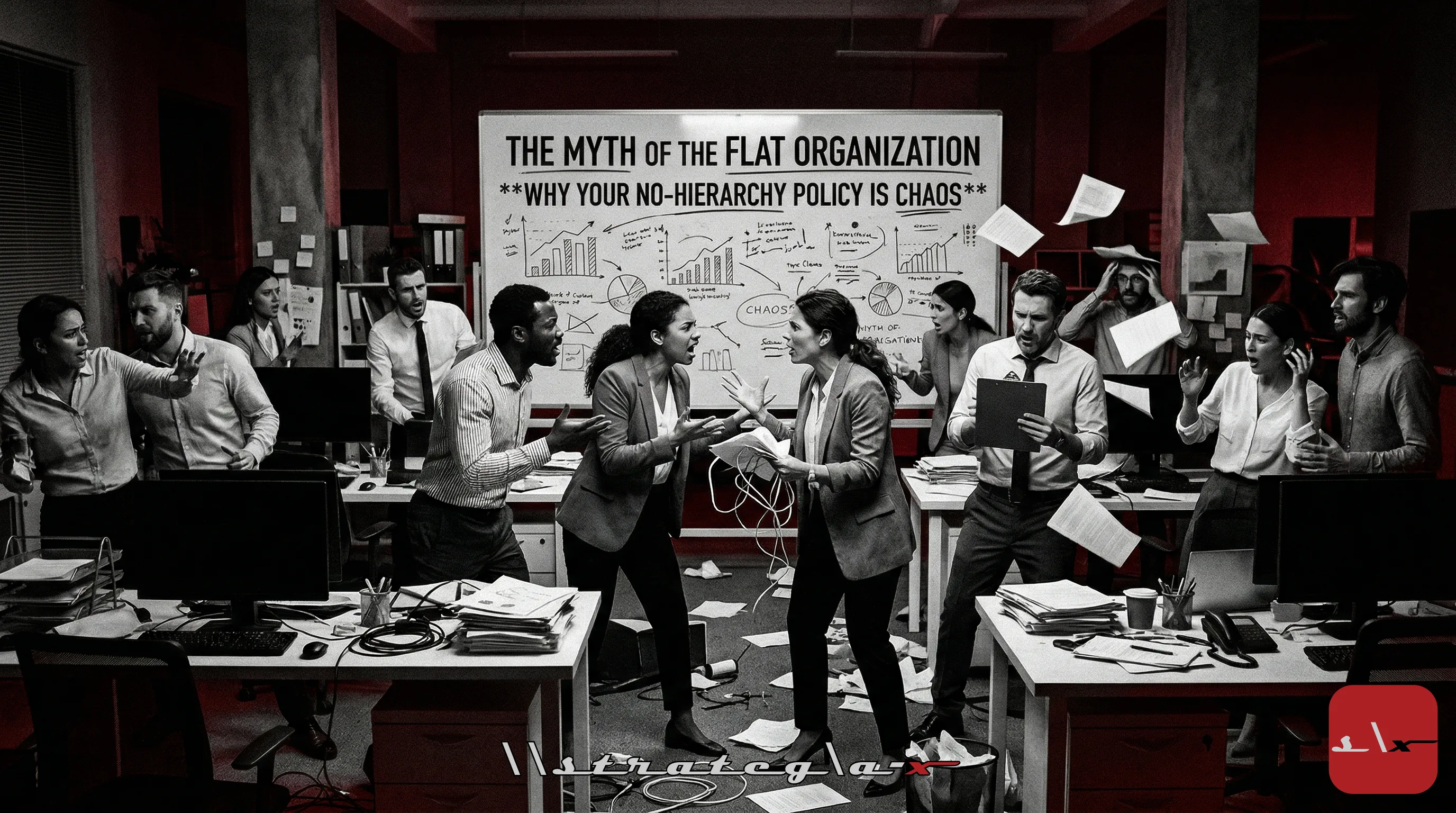 The Myth of the Flat Organization: Why Your 'No Hierarchy' Culture Is Actually Chaos Wearing a Hoodie